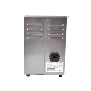 Limpiador ultrasónico de 2,5 l, limpiador eléctrico doméstico de acero inoxidable de 65 W para gafas y piezas pequeñas - Product Image 1