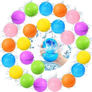 Ballons d'<span class=keywords><strong>eau</strong></span> réutilisables Offre Spéciale boules d'<span class=keywords><strong>eau</strong></span> à remplissage rapide jouets pour tout-petits bombe pour fête d'été piscine jouets de plage en plein air - Product Image 5
