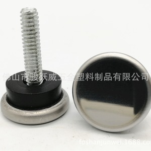 Pata de Mueble Ajustable M6 25mm Antideslizante para Mesa, Sofá, Gabinete, Cama - Product Image 2