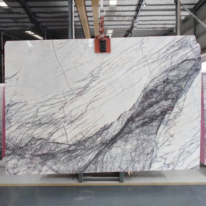 Goldtop Natural Stone Milas Lilac Marble Polished Big Slabs Tiles Modern for Hotel Lobby Villa Countertop Floor Vanity Top - Product Image 6