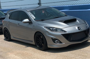 สปอยเลอร์ฝากระโปรงหน้าแบบมีช่องระบายอากาศทรง ZR สำหรับรถมาสด้า 3 MPS แฮทช์แบ็ค - Product Image 5