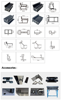 Porte invisible en aluminium 18 mm, dernier design, portes murales dissimulées en bois, cadre en aluminium, porte intérieure de chambre à coucher, sans cadre, affleurante