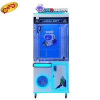 Machine à griffes d'arcade IFD personnalisée, cadeau chanceux, machine à griffes multicolores pour bonbons, machine à griffes pour poupées, ours en peluche