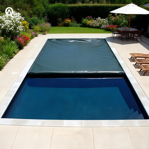 Water Crown High Elastic PVC Swimming <b>Pool</b> Cover UV Resistant Custom Size <b>Pool</b> Safety Cover - Product Image 6