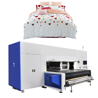 Encre de revêtement 900Dpi 1150 m²/h adaptée au motif d'impression TIF JPG PDF File Imprimante à ceinture numérique Machine d'impression numérique sur tissu