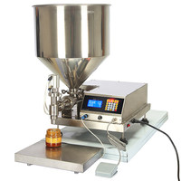 Machine de remplissage de liquides en bocaux métalliques entièrement automatique électrique avec pompe péristaltique, neuve