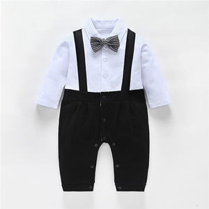Nouveau design enfants garçon vêtements ensemble gentleman manches longues bébé garçons vêtements ensemble 3 pièces Offre Spéciale - Product Image 3