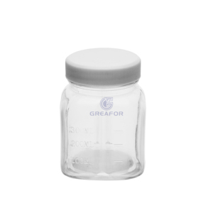 B061 <span class=keywords><strong>Oster</strong></span> Classic <span class=keywords><strong>Mini</strong></span> Cup Square 4655 Cocina 300ml Tienda Tarro de vidrio Molinillo Botella con tapa - Product Image 3