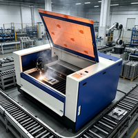 Machine de découpe laser à double lumière 1390, 1300x900mm, JPT800W, tube CO2 Yongli H6, système d'exploitation Ruida, graveur laser pour métaux et non-métaux