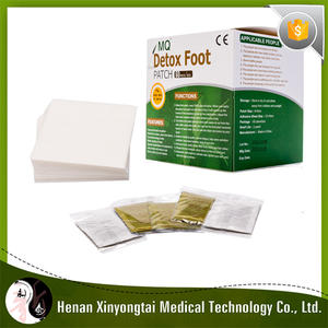MQ Herbal Foot Detox Pads CE Approved Cleansing Relaxing Foot Natural Gold Detox Foot Patch - Product Image 5