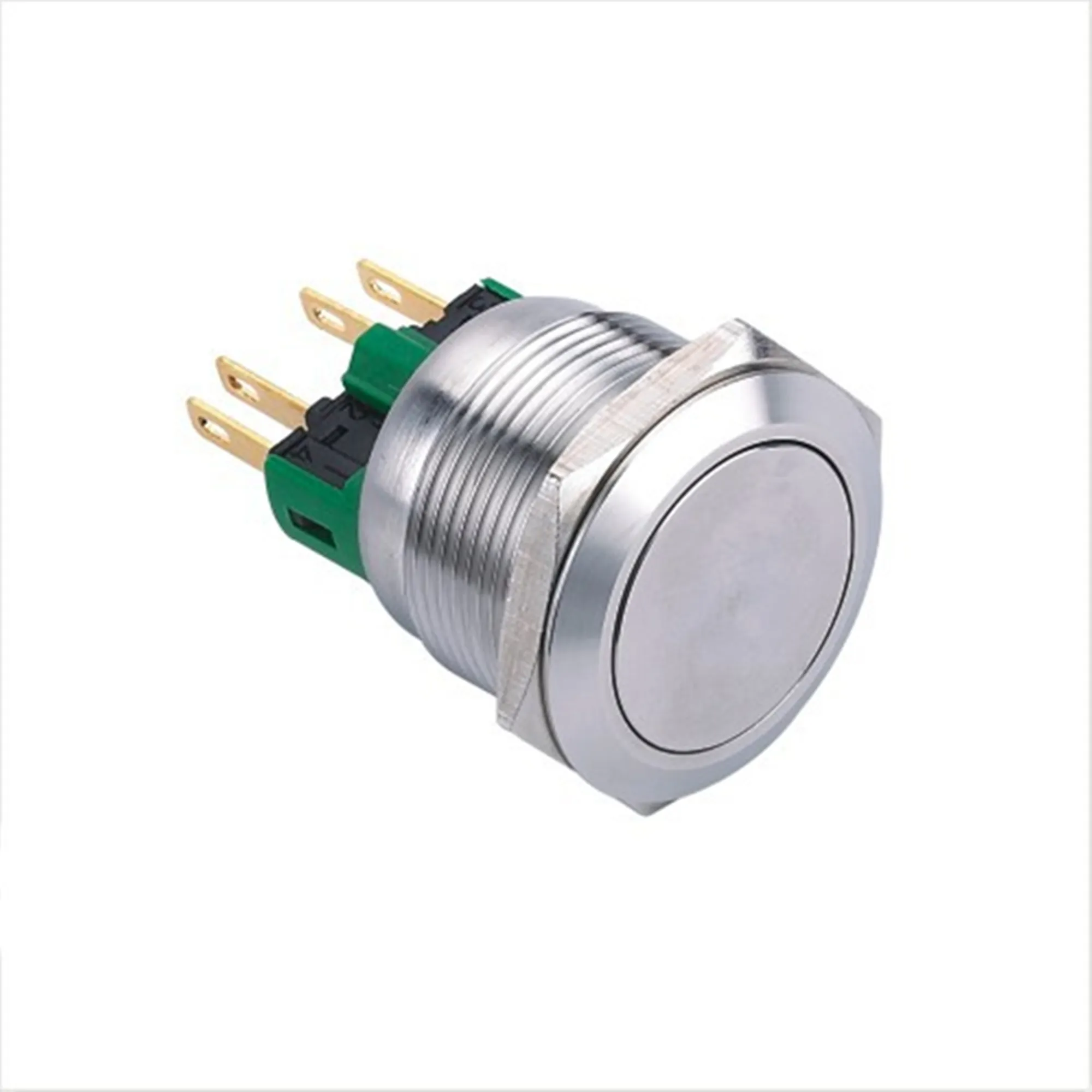 elewind 25mm push momentary buttons 1NO1NC Stainless steel push switch button(PM251F-11/S)