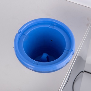 패션 디자인 상업용 테이블 스테인리스 스틸 고체 큐브 제빙기 고생산성 온라인 구매 자체 저장 - Product Image 4