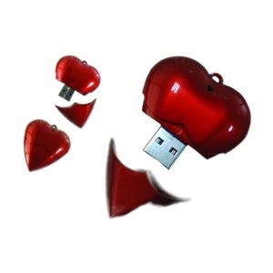 Nhà Máy Bán buôn tùy chỉnh 16GB 8GB 1GB tình yêu U đĩa Quà tặng đám cưới USB 2.0 giao diện màu sắc khác nhau có sẵn - Product Image 6