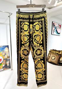 Alla moda <span class=keywords><strong>pigiama</strong></span> da <span class=keywords><strong>uomo</strong></span> in seta di alta qualità con monogramma blu a maniche lunghe <span class=keywords><strong>pigiama</strong></span> 2 pezzi da <span class=keywords><strong>uomo</strong></span> e da donna - Product Image 2