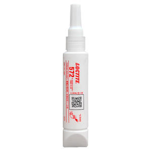Henkel <span class=keywords><strong>Loctite</strong></span> 572 Mastic acrylique Colle métallique épaisse et fine pour tube de vis d'étanchéité amovible pour pâte de transport - Product Image 1