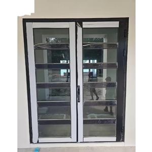 ประตูทางเข้าด้านหน้ากระจกนิรภัยกันกระสุนมองเห็นทะลุกำแพง<span class=keywords><strong>กั้น</strong></span><span class=keywords><strong>ห้อง</strong></span>แบบเดี่ยวสามารถปรับแต่งได้ - Product Image 2