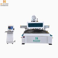 Máquina de Producción de Muebles con Router CNC de Cinco Ejes y Sierra de Perforación de 2130 mm, Tamaños Personalizados 1828, 2030, 2137, 2140