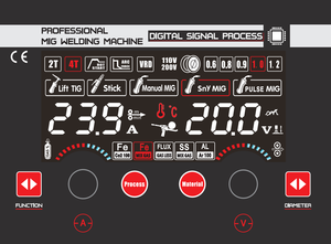 Nuova Saldatrice MIG 200 Inverter per CO2, con Funzione Singolo Impulso, per Alluminio e Motore DC, Uso Domestico - Saldatrici MIG - Product Image 5