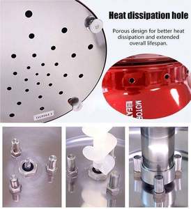 Petite Fontaine à Chocolat Commerciale à 5 Niveaux 220V/110V pour Fêtes, Machine à Cascade de Chocolat Rouge Fondant pour Table - Product Image 6