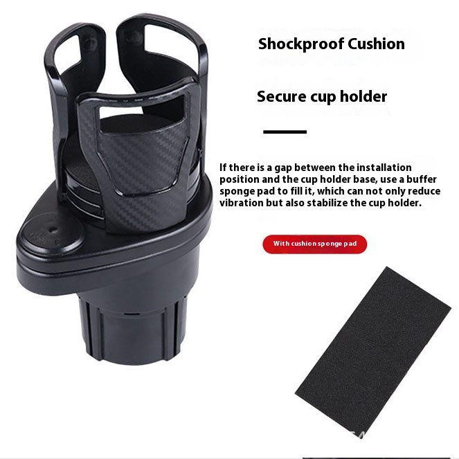 Bangcan Multifunctional 2 in 1 Car Cup Holder Expander - Automotive Interior Accessories