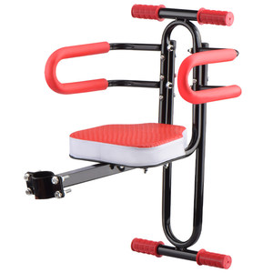 Siège de sécurité pliable à fixation avant ultra-léger à dégagement rapide pour VTT et vélos électriques, accessoire de conduite pour enfants - Product Image 1