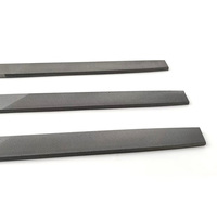 Lime plate de précision pour le travail des métaux - Acier au carbone, coupe simple ou double, lime à fraiser personnalisable, outil manuel durable