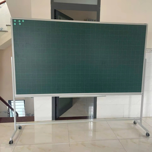 Accueil Enseignement Essentiel <span class=keywords><strong>Tableau</strong></span> <span class=keywords><strong>noir</strong></span> <span class=keywords><strong>mural</strong></span> compact Surface en mélamine verte parfaite pour l'enseignement à la maison dans un espace limité - Product Image 6