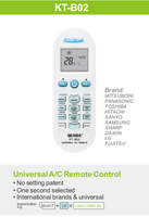 Télécommande universelle pour climatiseur RETEKOOL KT-1000, 1000 en 1, remplacement pour Samsung Gree Panasonic A/C Parts
