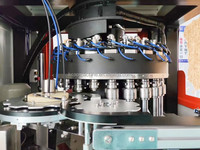 Machine de compression automatique à grande vitesse Hongchih Dongguan 12 16 18 24 36 Cav 1881 1810 2925 3025 38 45 46 48 55mm pour faire des bouchons