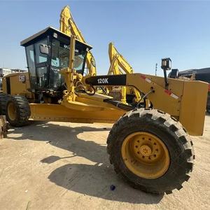 Gran condición de trabajo CAT 120K usado CAT 120K 120G 120H motoniveladoras Caterpillar maquinaria a la venta - Product Image 2