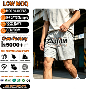 Pantalones Cortos Deportivos de Poliéster para Hombre, Sublimados Personalizados, con Cintura Ajustable y Secado Rápido, para Uso Casual - Product Image 1