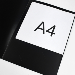 Tùy chỉnh A4 trình bày tài liệu giấy tập tin thư mục với túi kinh doanh & Trường Manila thư mục PE chất liệu cá nhân logo - Product Image 6