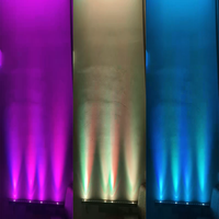 AOPU Projecteur mural LED 4-en-1 de haute qualité 24*10W pour éclairage de scène, idéal pour bars et soirées