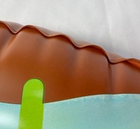 Tube de neige gonflable Vente à chaud PVC Gonflable Donut Snow Sledge Heavy Duty Snow Tubes