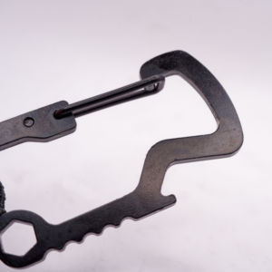 Porte-badge Yoyo robuste en ABS de qualité supérieure, conception personnalisée, multi-outils, mousqueton, cordon tressé, 170 mm x 42 mm x 12 mm, 39 g - Product Image 3