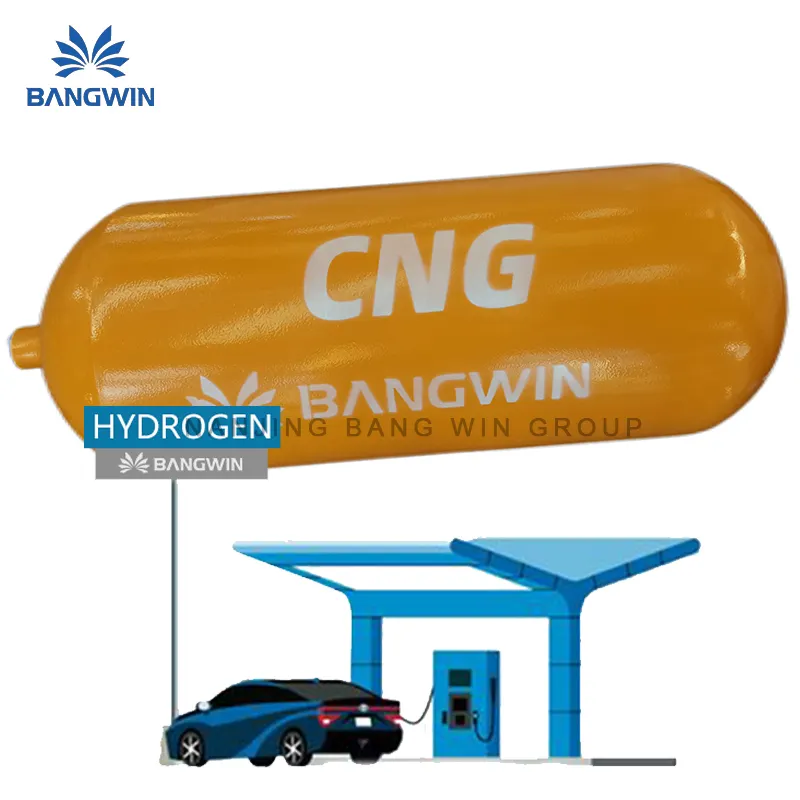 BW Assured Quality Chinese Cylinder Supplier Cilindro Natural Ligero Cng Cylinder Sales Fiber Glass For Vehicle
