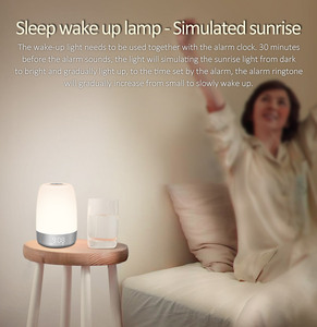 Meilleures ventes - Réveil Great Roc avec alarme <span class=keywords><strong>jour</strong></span> et nuit, 5 sons naturels, fonction <span class=keywords><strong>de</strong></span> simulation du lever du soleil - Product Image 6