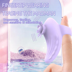 Vibrador de pareja controlado por aplicación, venta al por mayor, vibrador de dedo de clítoris para masturbador femenino, estimulador de vagina, punto G de clítoris - Product Image 2