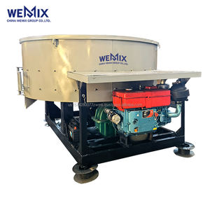 Mezclador de cemento vertical de boca plana JW3000 Mezclador de mortero de cemento mezclador vertical de boca plana - Product Image 1