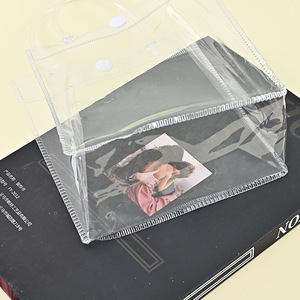 Sac fourre-tout transparent en PVC Tiansheng avec poignée pour l'emballage de boissons, usage polyvalent - Product Image 3