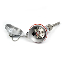BRIGHT Pt100 Capteur de température Capteur Rtd Thermocouple Fil nu Assemblage blindé Tête de thermocouple