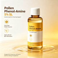 Pupuk Cair Larut Pertanian Phenol-Amine 5% Stimulan Pembungaan Aktivitas Tinggi Semprotan Daun untuk Tanaman Buah dan Sayuran