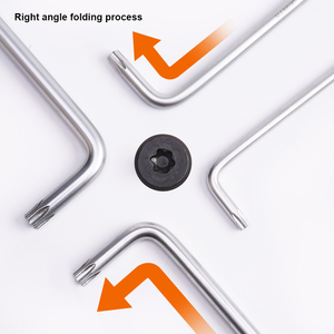 Harden 9Pcs Thêm Dài Torx Key Set Cao Cấp Cờ Lê Bộ Sưu Tập Cho Sử Dụng Bền - Product Image 4