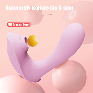 ラグジュアリー3 in 1ウェアラブルアプリコントロール吸う振動暖房大人用おもちゃ女性用オナニーバイブレーター卵楽しい大人用おもちゃ - Product Image 2