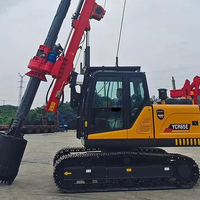 Mini Foreuse Rotative YCR65 avec Composants d'Engrenage, Alimentée au Diesel, Profondeur Max. 27m, Économique pour Petites Entreprises de Location