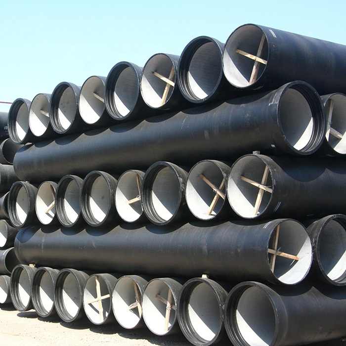 900mm Black Ductile Cast Iron Pipe K8 EN545