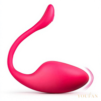 Vibrateur de culotte rechargeable et étanche contrôlé par application ECRVOM pour femmes, hommes et couples |   9 modes de stimulation du point G/anal/clitoridien