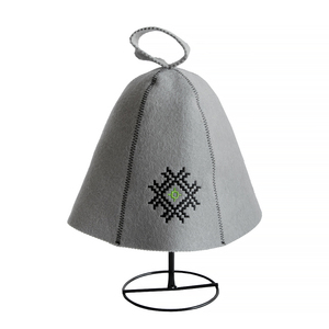 Chapeau de sauna en feutre de laine résistant à la chaleur, respirant et écologique, OEM - Product Image 1