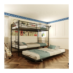 El último nuevo diseño de literas, camas dobles para adultos, literas gemelas de metal para habitación de niños y adolescentes - Product Image 2