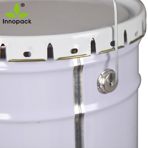 Cubo Metálico <span class=keywords><strong>de</strong></span> 5 Galones (20L) <span class=keywords><strong>de</strong></span> Acero Galvanizado para Pintura con Tapa <span class=keywords><strong>de</strong></span> Corona - Product Image 3